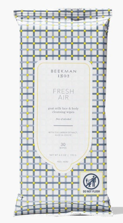 Fresh Air Face Wipes by Beekman 1802