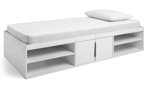 Frida Cabin Bed Frame - White ( B Grade 19124 )