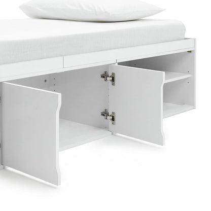 Frida Cabin Bed Frame - White ( B Grade 19124 )