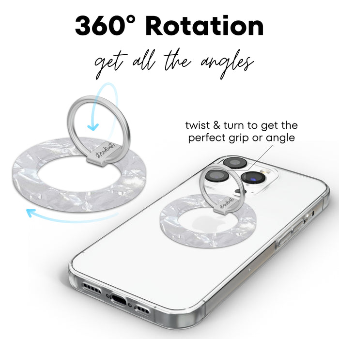 Frosted Pearl MagSafe Phone Ring