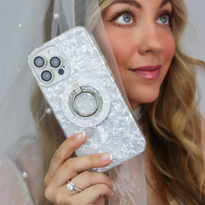 Frosted Pearl MagSafe Phone Ring