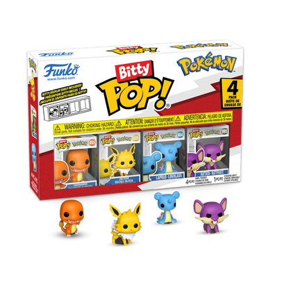 Funko Bitty POP!: Pokémon - Pokémon Characters 4-Pack Vinyl Figure