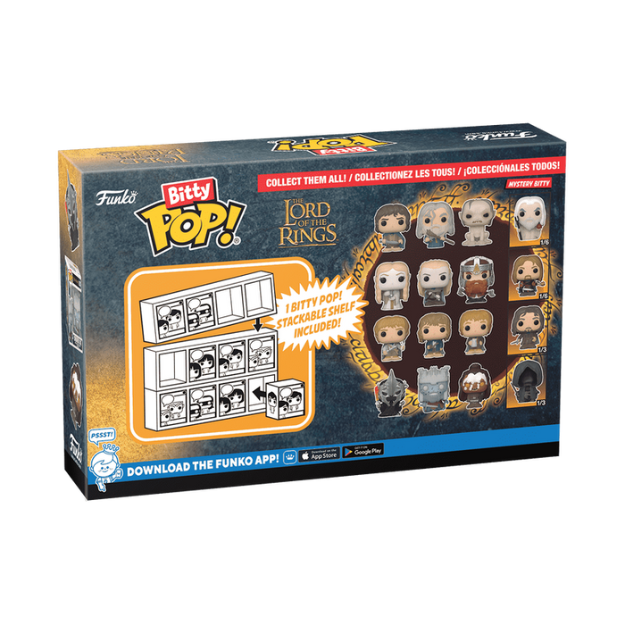 Funko Bitty POP! The Lord of the Rings - 4-Pack Series 4 Vinyl Figure