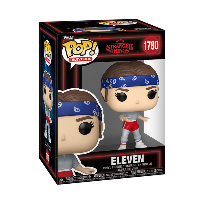 Funko POP! TV: Stranger Things Season 4 - Eleven With Bandana Vinyl Figure