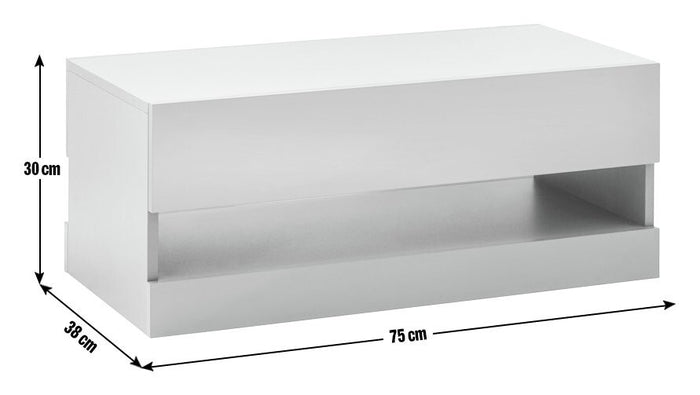 Galicia Coffee Table - Grey
