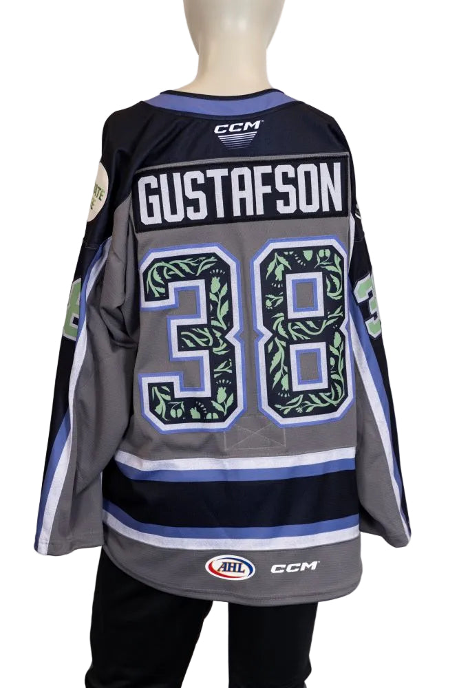 Game-Issued:#38 Jordan Gustafsson Donate Life Jersey-441 - Vegas Team Store