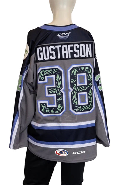 Game-Issued:#38 Jordan Gustafsson Donate Life Jersey-441 - Vegas Team Store