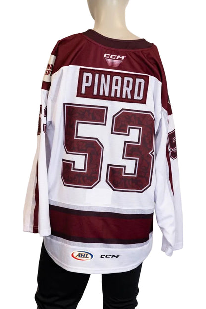 Game-Issued:#53 Simon Pinard Donate Life Jersey-438 - Vegas Team Store