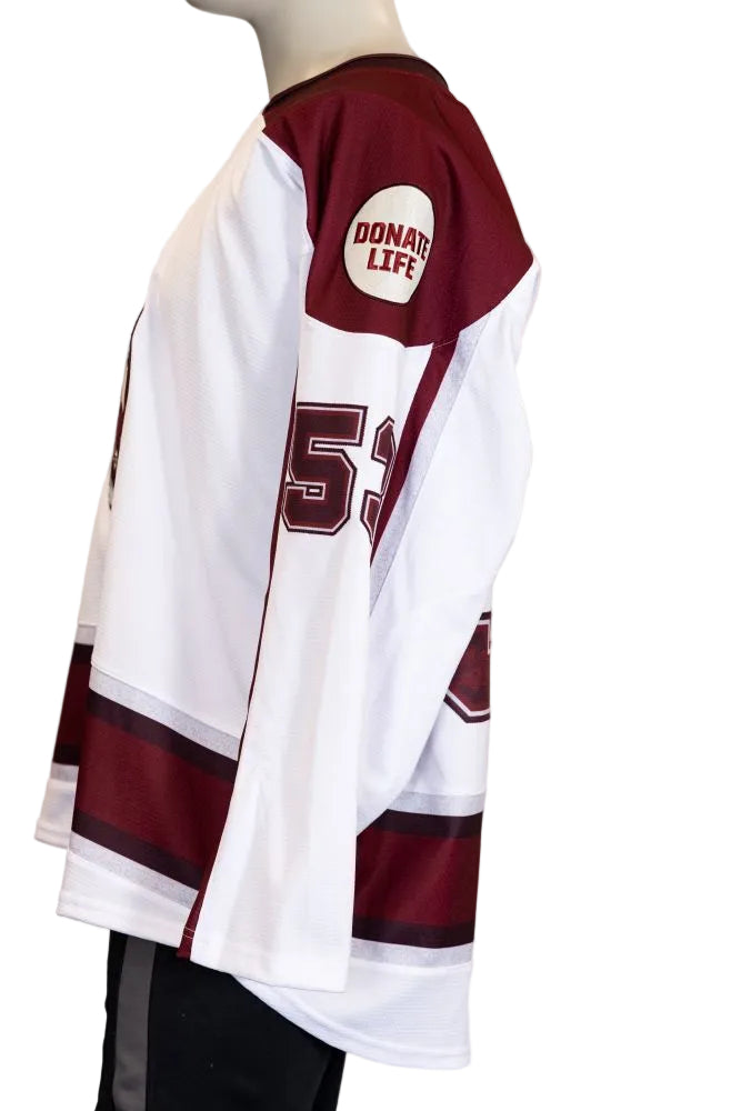 Game-Issued:#53 Simon Pinard Donate Life Jersey-438 - Vegas Team Store