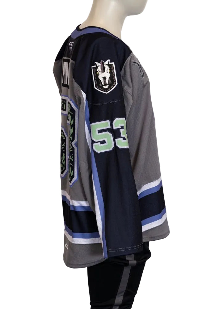 Game-Issued:#53 Simon Pinard Donate Life Jersey-560 - Vegas Team Store