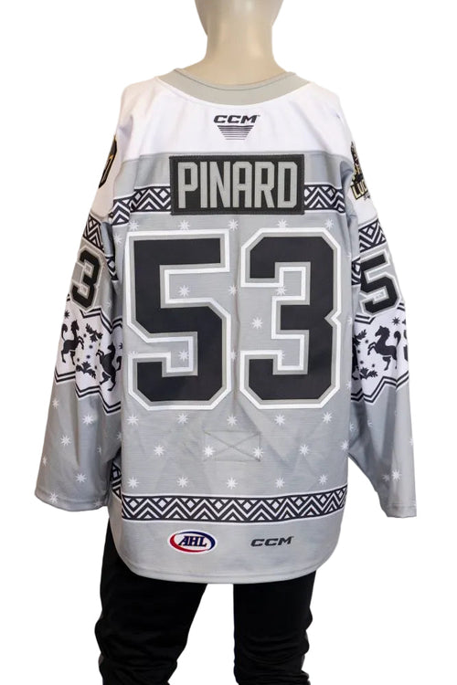 Game-Issued:#53 Simon Pinard Lucky Launch Jersey-553 - Vegas Team Store