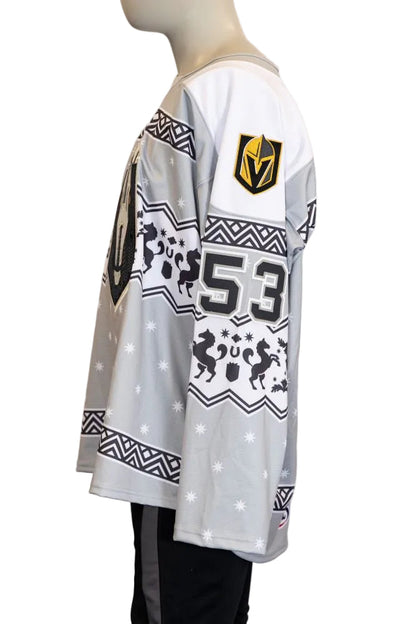 Game-Issued:#53 Simon Pinard Lucky Launch Jersey-553 - Vegas Team Store