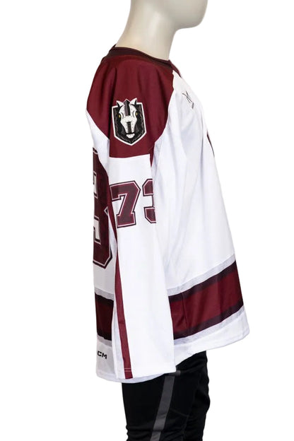 Game-Issued:#73 Matt Boudens Donate Life Jersey-562 - Vegas Team Store