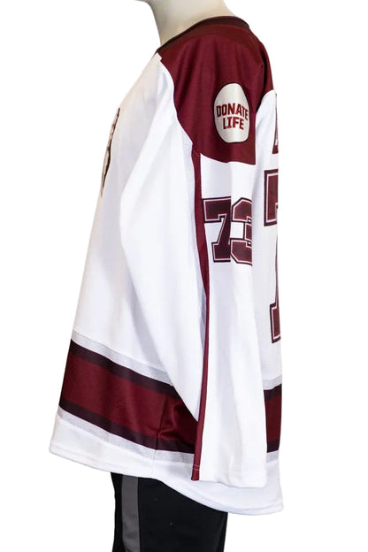 Game-Issued:#73 Matt Boudens Donate Life Jersey-562 - Vegas Team Store