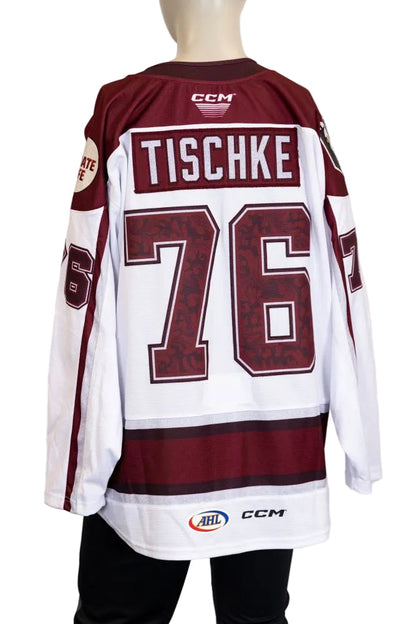 Game-Issued:#76 Peter Tischke Dsonate Life Jersey-559 - Vegas Team Store