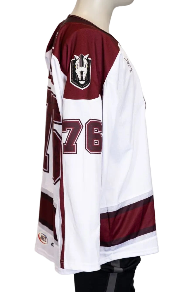 Game-Issued:#76 Peter Tischke Dsonate Life Jersey-559 - Vegas Team Store
