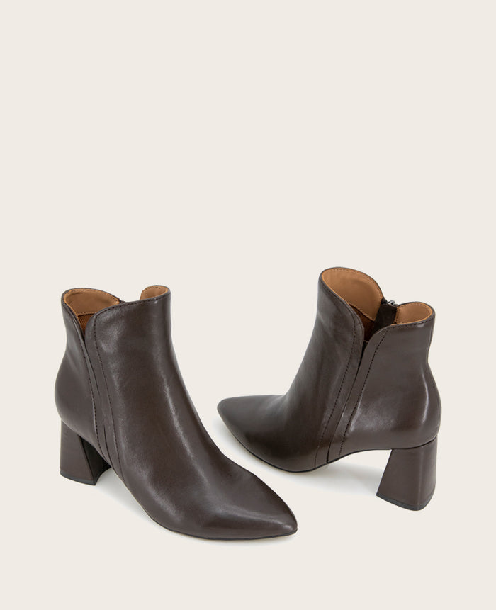 GENTLE SOULS - Danbury Leather Double Gore Heel Boot