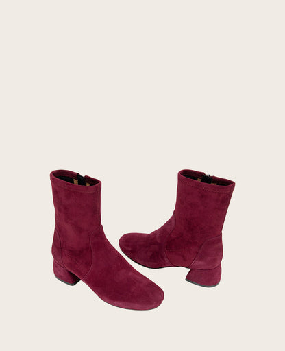 GENTLE SOULS - Emily Suede Side Zip Boot