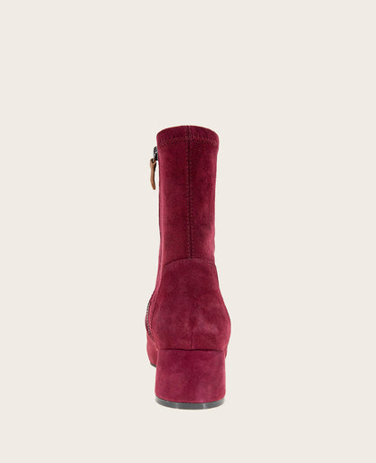 GENTLE SOULS - Emily Suede Side Zip Boot
