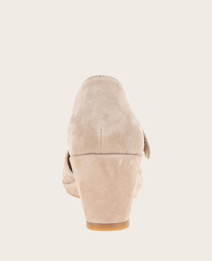 GENTLE SOULS - Oriana Suede Wedge