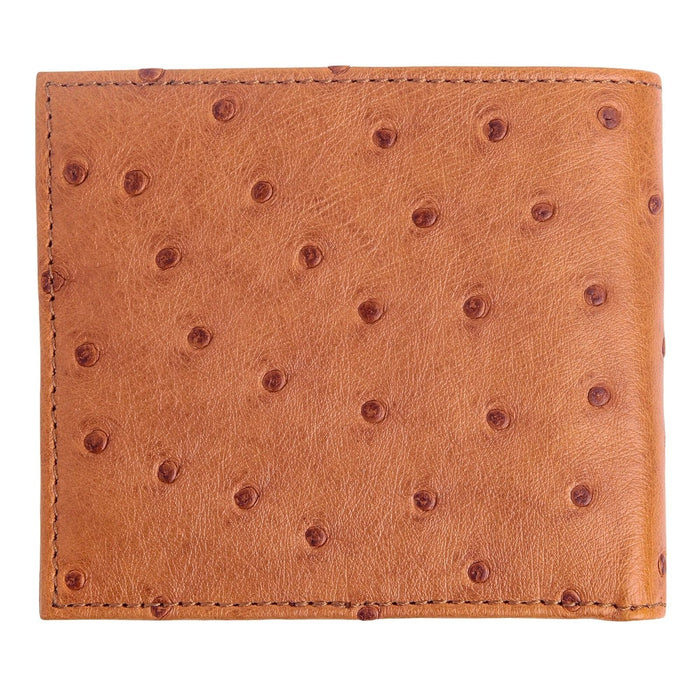 Premium exotic ostrich leather wallet for men – sophisticated gift idea
