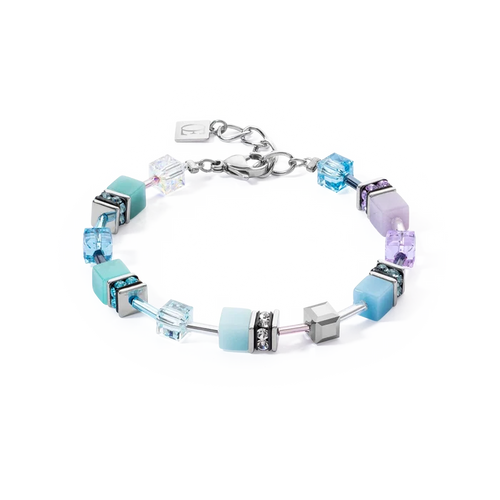 GeoCUBE Iconic Armband Aqua-Flieder - 2838/30-2026