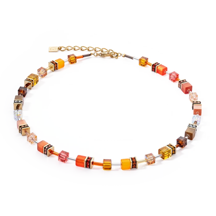 GeoCUBE Iconic Halskette Sunset Gold - 2838/10-0211