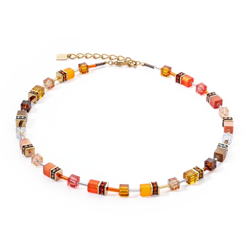 GeoCUBE Iconic Halskette Sunset Gold - 2838/10-0211