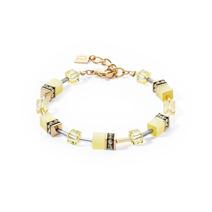 GeoCUBE® Iconic Mono Gold Armband Gelb - 4020/30-0120