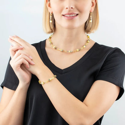GeoCUBE® Iconic Mono Gold Armband Gelb - 4020/30-0120