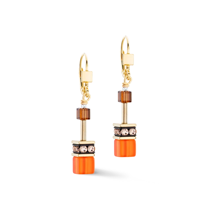 GeoCUBE Iconic Ohrringe Sunset Gold - 2838/20-0211