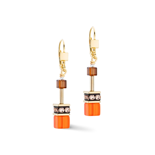 GeoCUBE Iconic Ohrringe Sunset Gold - 2838/20-0211
