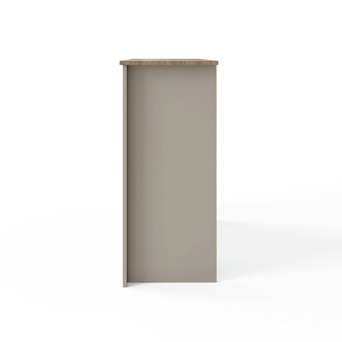 GFW Lancaster 4 Drawer Chest - Grey | First-class Style Storage