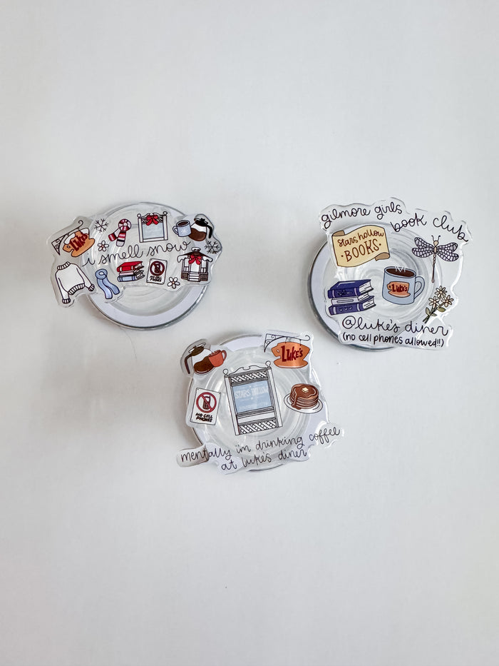 G.G. I Smell Snow MagSafe Phone & E-Reader Grip – Bookish Phone Accessory