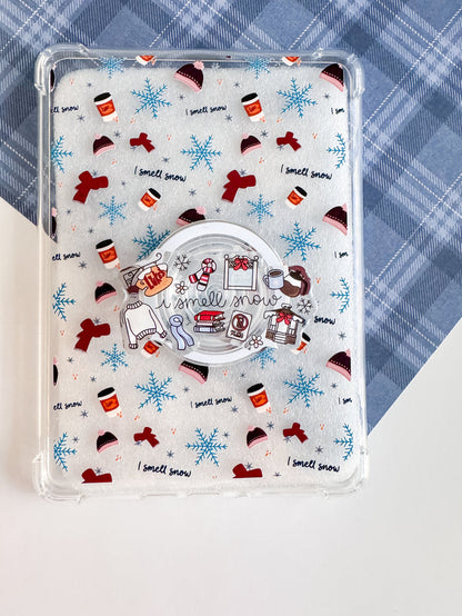 G.G. I Smell Snow MagSafe Phone & E-Reader Grip – Bookish Phone Accessory