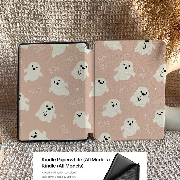 Ghost Boo | Kindle Case - Apricot