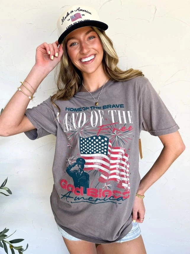God Bless America Graphic TeeS