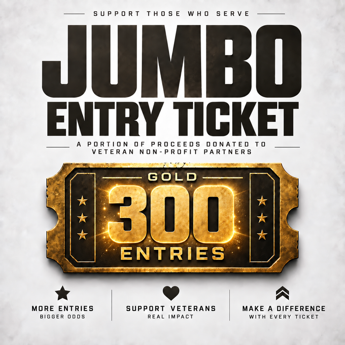 GOLD JUMBO ENTRY TICKET