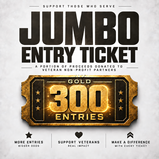 GOLD JUMBO ENTRY TICKET