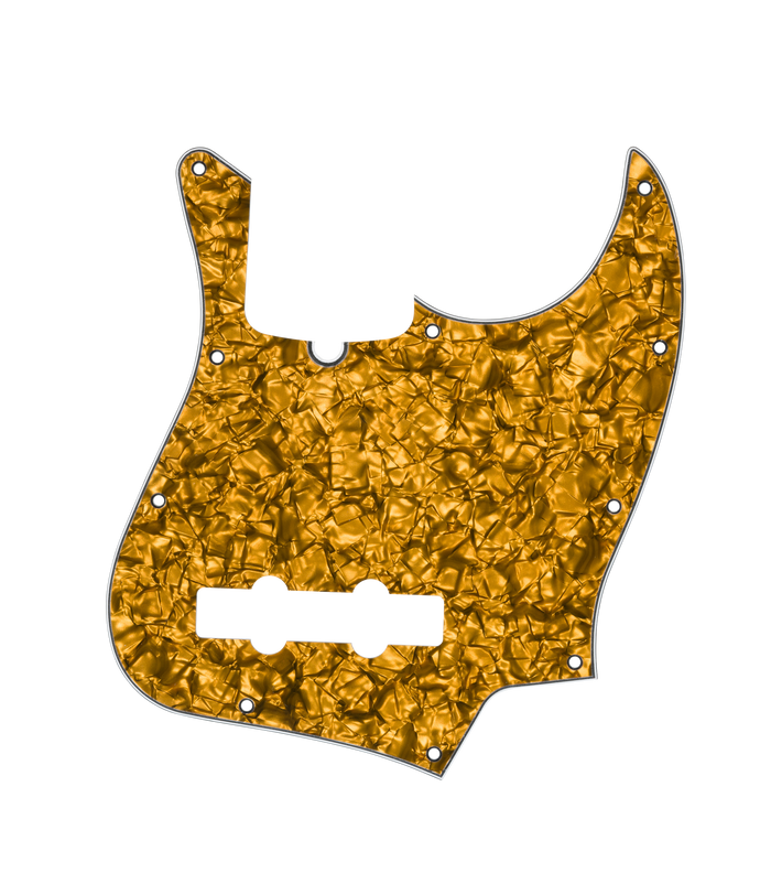 D'Andrea USA Gold Pearl | J Bass Pickguard
