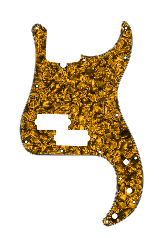 D'Andrea USA Gold Pearl | P Bass Pickguard