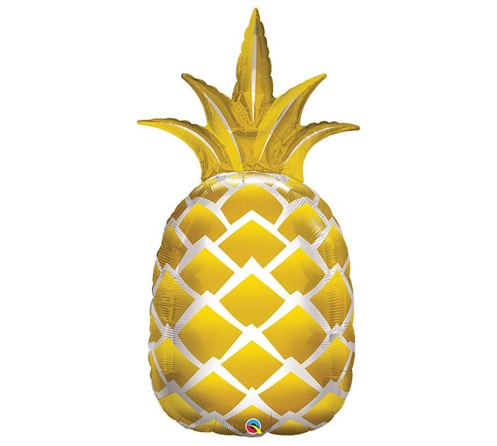 burton+burton Balloons Gold Pineapple Balloon