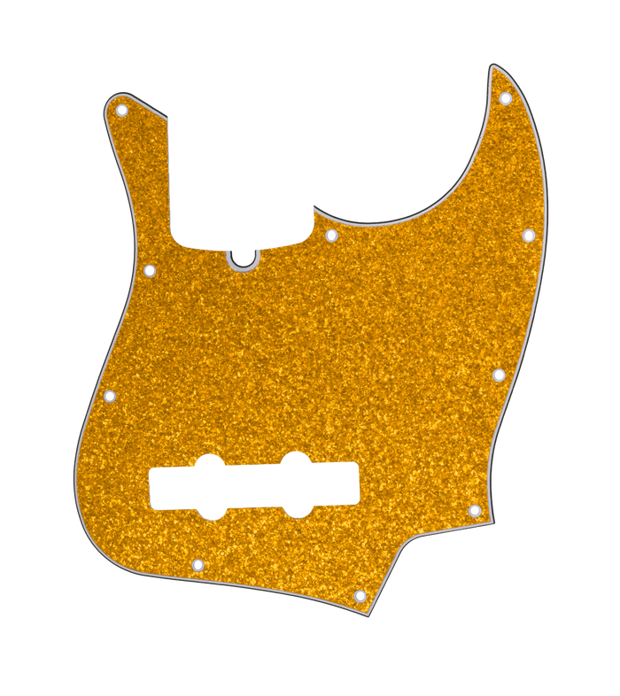 D'Andrea USA Gold Sparkle | J Bass Pickguard
