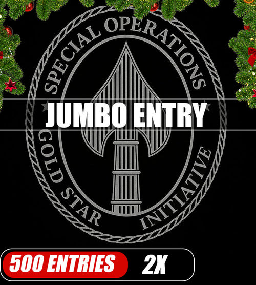 GOLD STAR CHRISTMAS GIVEBACK - JUMBO ENTRY (PLATINUM)