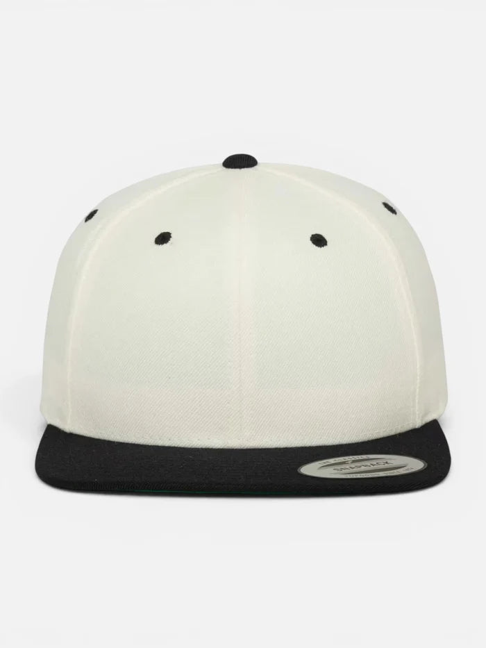 Gorra Flexfit Yupoong 110 One Ten Tech Blanco Negro