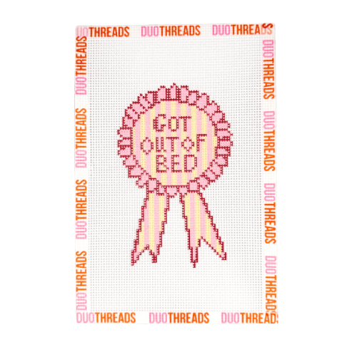 Duo Threads Got Out of Bed Needlepoint Canvas