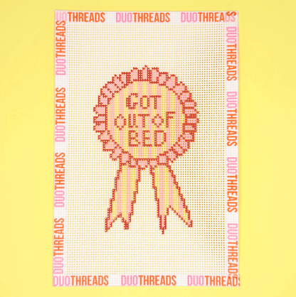 Duo Threads Got Out of Bed Needlepoint Canvas