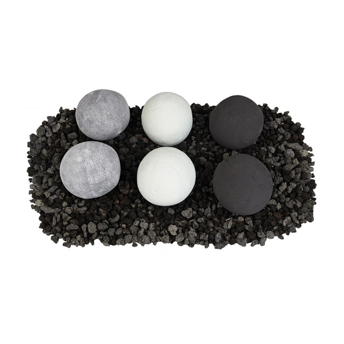 Grand Canyon 4-Inch Cannon Balls for Gas Inserts and Burners