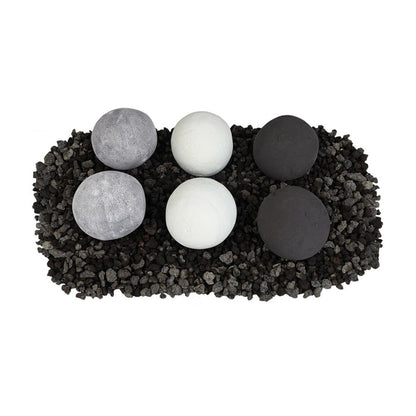 Grand Canyon 4-Inch Cannon Balls for Gas Inserts and Burners