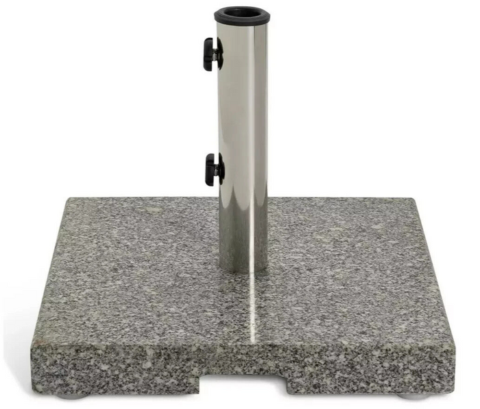 Granite Parasol Base - Grey